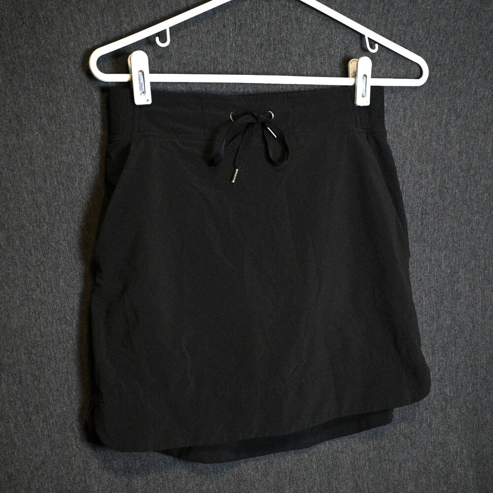 Athleta Women's 0 Midtown Skort Black Drawstring Athletic Active